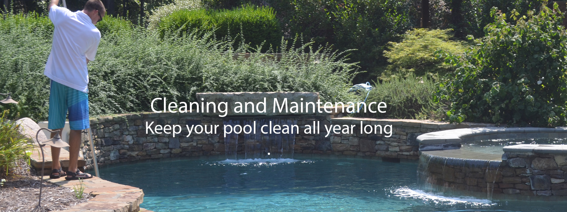 Home pool cleaning service and maintenance for Raleigh